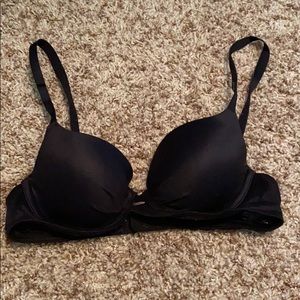 lined demi bra
